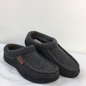 Dearfoam Mens Mule/Clog Indoor or Outdoor Slippers Size 7-8 Like-NEW Condition